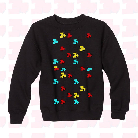 DEZO GAME-LOGO SWEATSHIRT (Black)